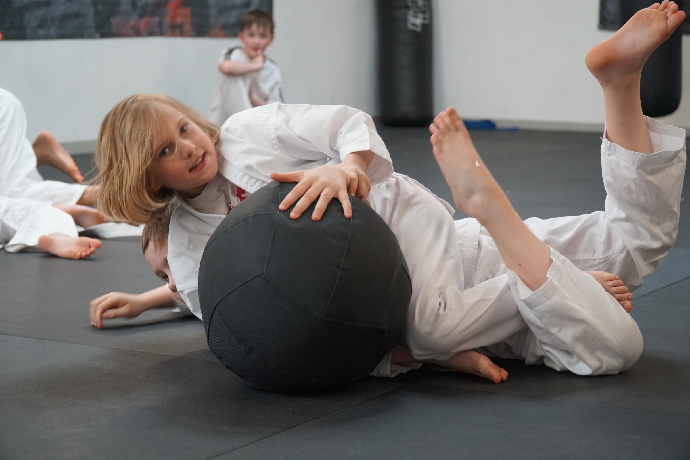 K.O.KIDS 4–6 beim Training