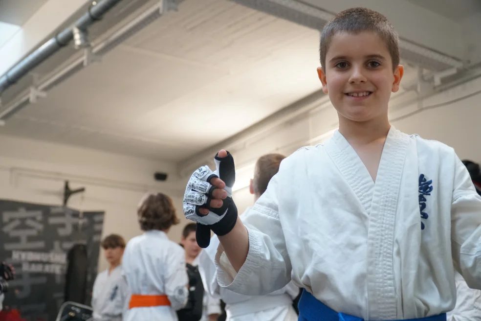K.O.KIDS 7–10 beim Training